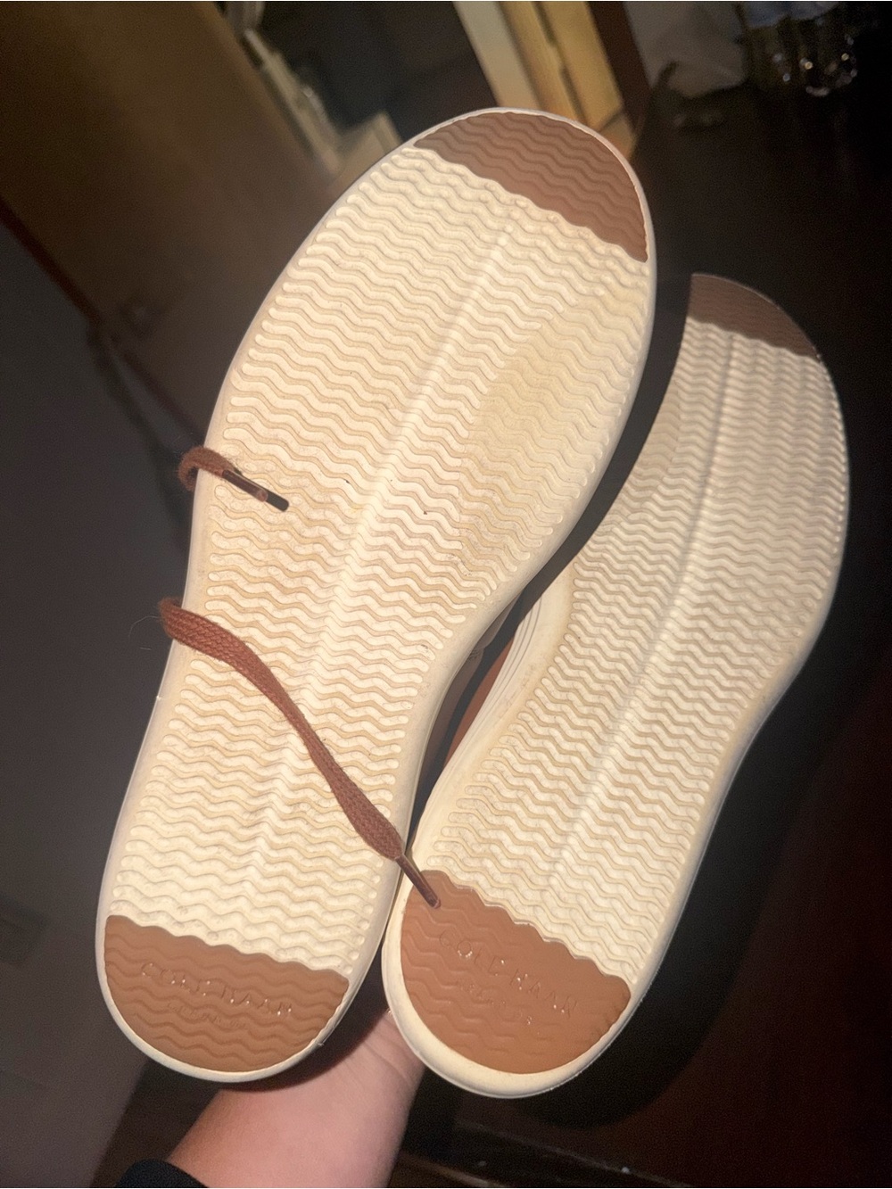 Men's Cole Haan Leather Sneakers - Picture 4 of 4